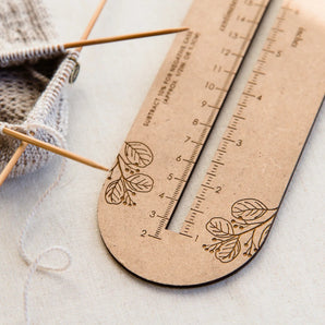 Twig & Horn Sock Sizing Ruler