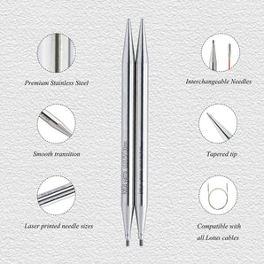 Lotus Pamir 3.5" Interchangeable Needle Tips
