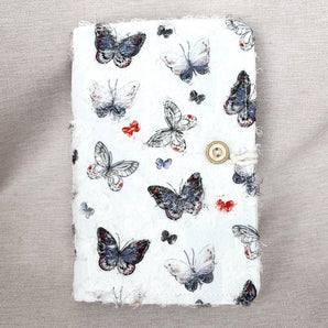 Lotus Cotton Circular Needle Case with Button Closure