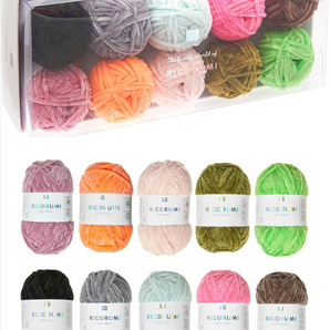 Ricorumi Nilli Nilli DK 10 Piece Yarn Sets