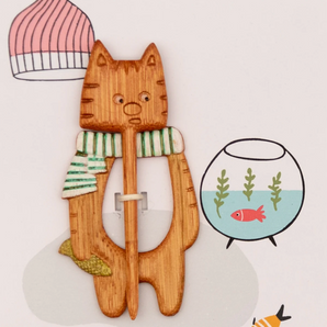 Ikigai Shawl Pins