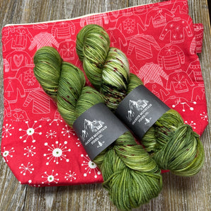 Holiday 2025 Yarn and Project Bag Set