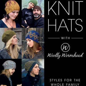 Knit Hats with Wooly Wormhead
