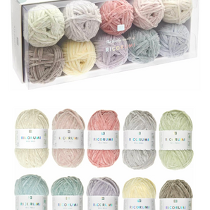 Ricorumi Nilli Nilli DK 10 Piece Yarn Sets