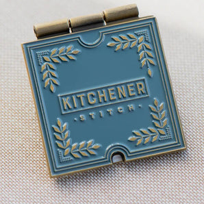 Twig and Horn Kitchener Stitch Pin