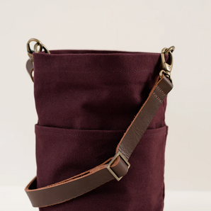 Twig and Horn Canvas Bucket Bag
