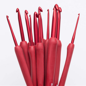 Lotus Etimo Red Crochet Hooks