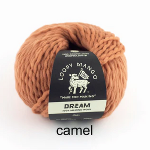 Loopy Mango Worsted Merino Dream