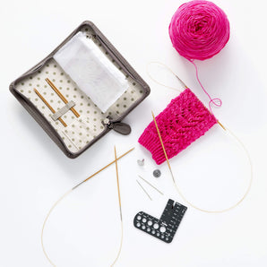 Tulip CarryC Fine Gauge Interchangeable Bamboo Knitting Needle Set
