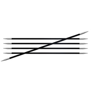 KnitPro Karbonz 8” Double Pointed Needles