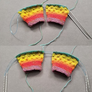 Knitting Socks Two-at-a-Time