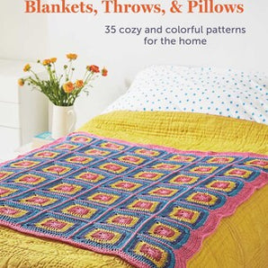 Modern Crocheted BLankets, Throws, & Pillows by Laura Strutt